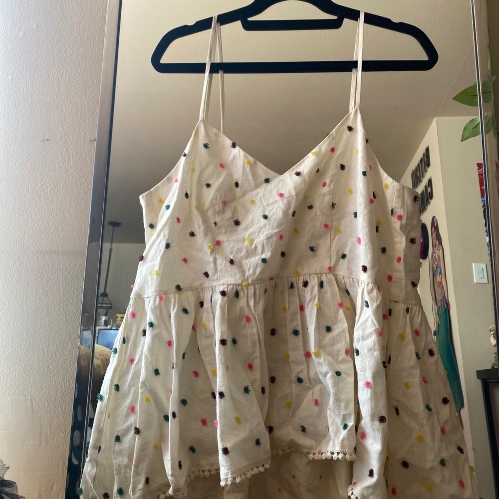 Spaghetti strap blouse